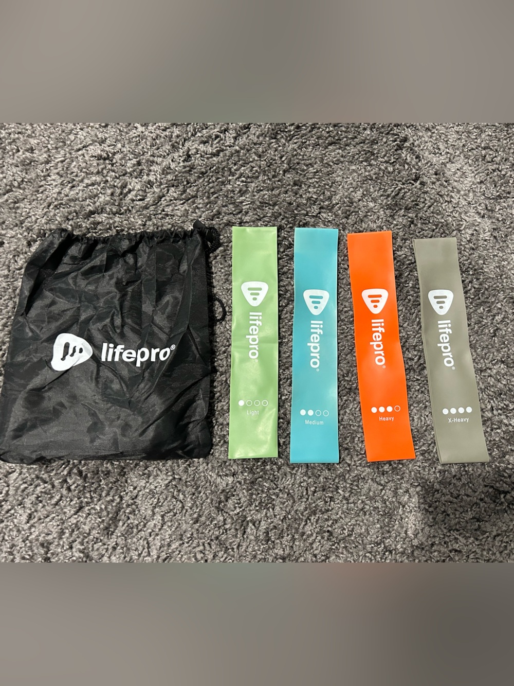 Resistance Band Set - Multi-Color Workout Bands